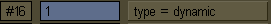 1. Тип. Должен быть Dynamic